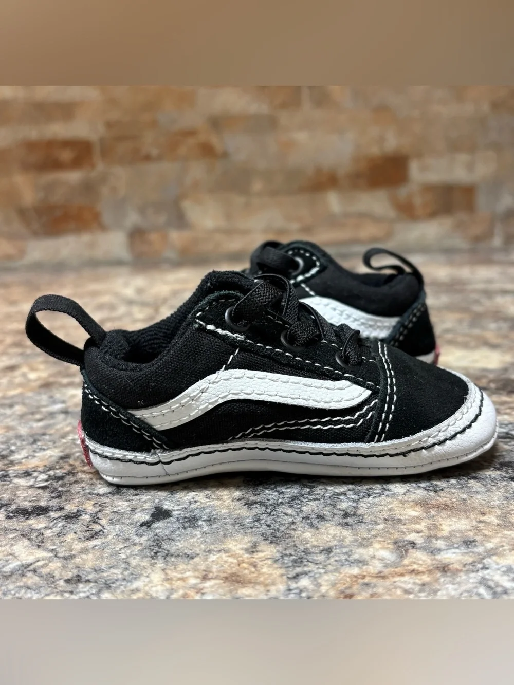 VANS Old Skool CLASSIC Baby CRIB Shoes Infant Size 3